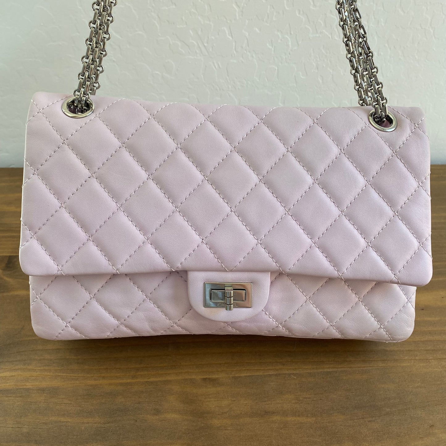 Chanel Reissue 226 Double Flap Calfskin Shoulder Bag
