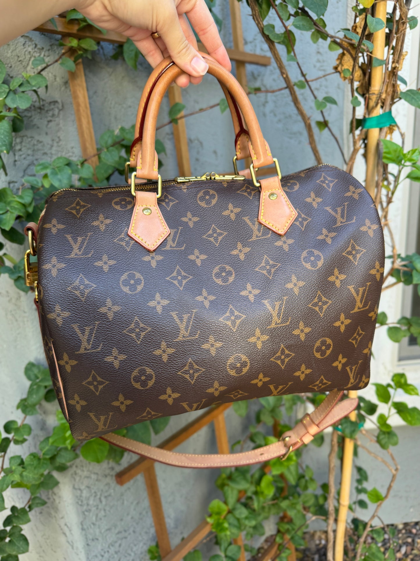 Louis Vuitton Monogram Speedy Bandouliere 30