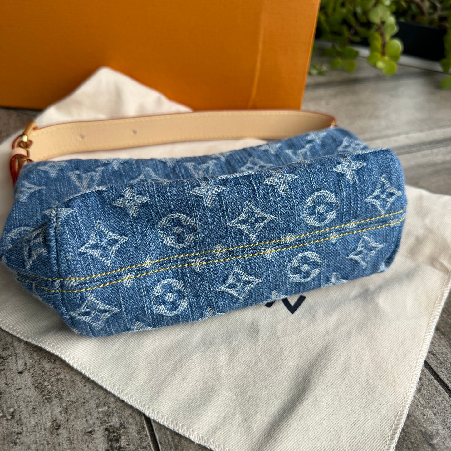 Louis Vuitton Monogram Denim Hills Pochette