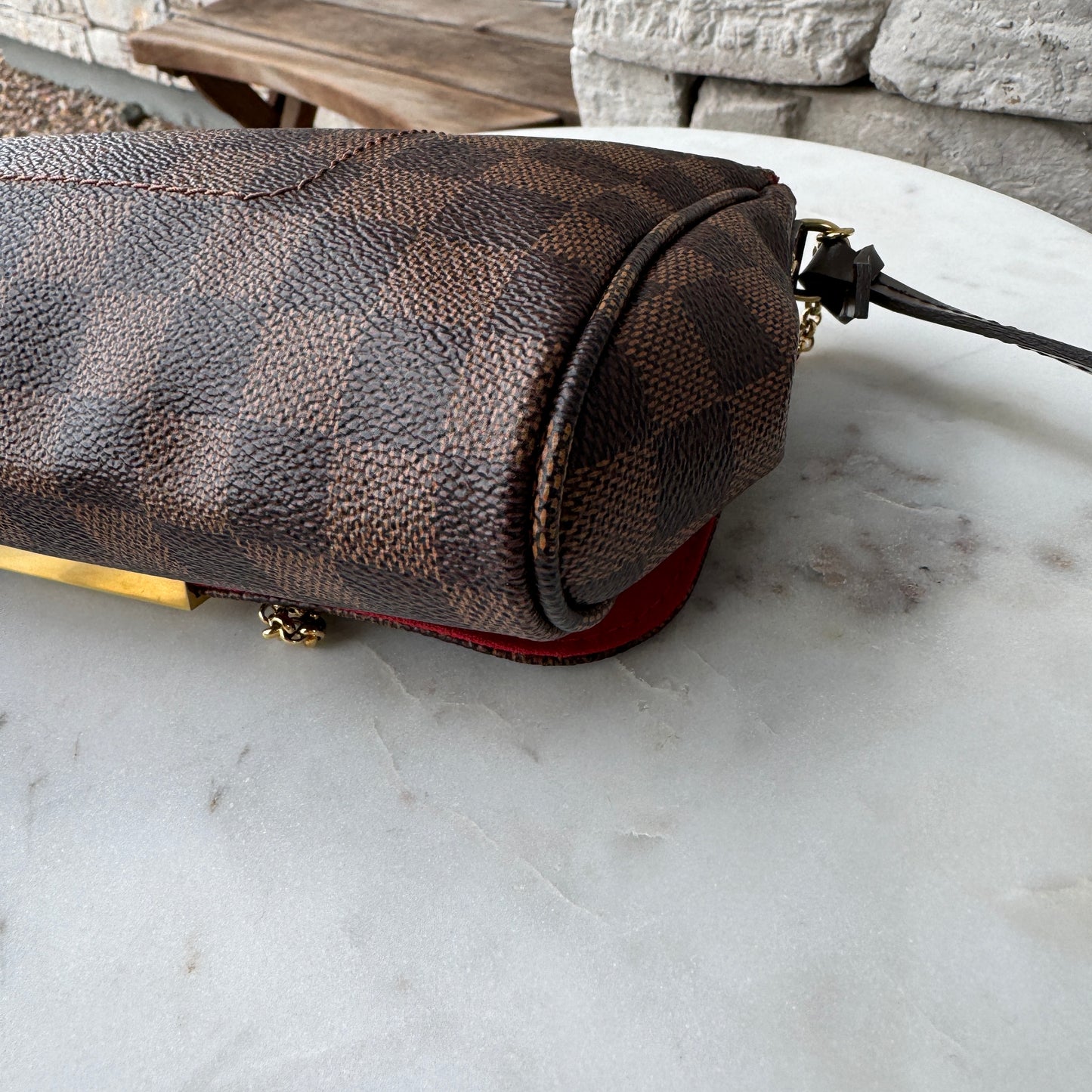 Louis Vuitton Favorite MM Damier Ebene Crossbody
