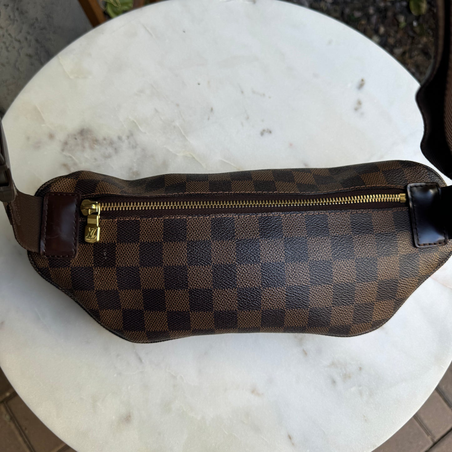 Louis Vuitton Damier Ebene Melville Belt Bag