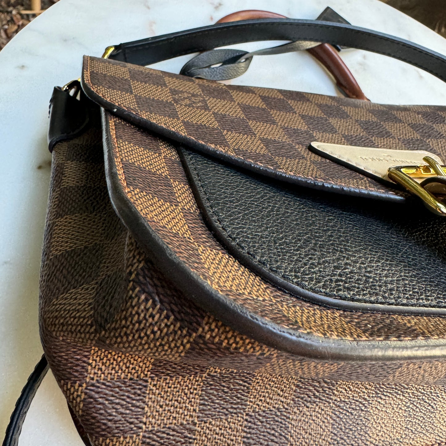 Louis Vuitton Damier Ebene Beaumarchais Crossbody