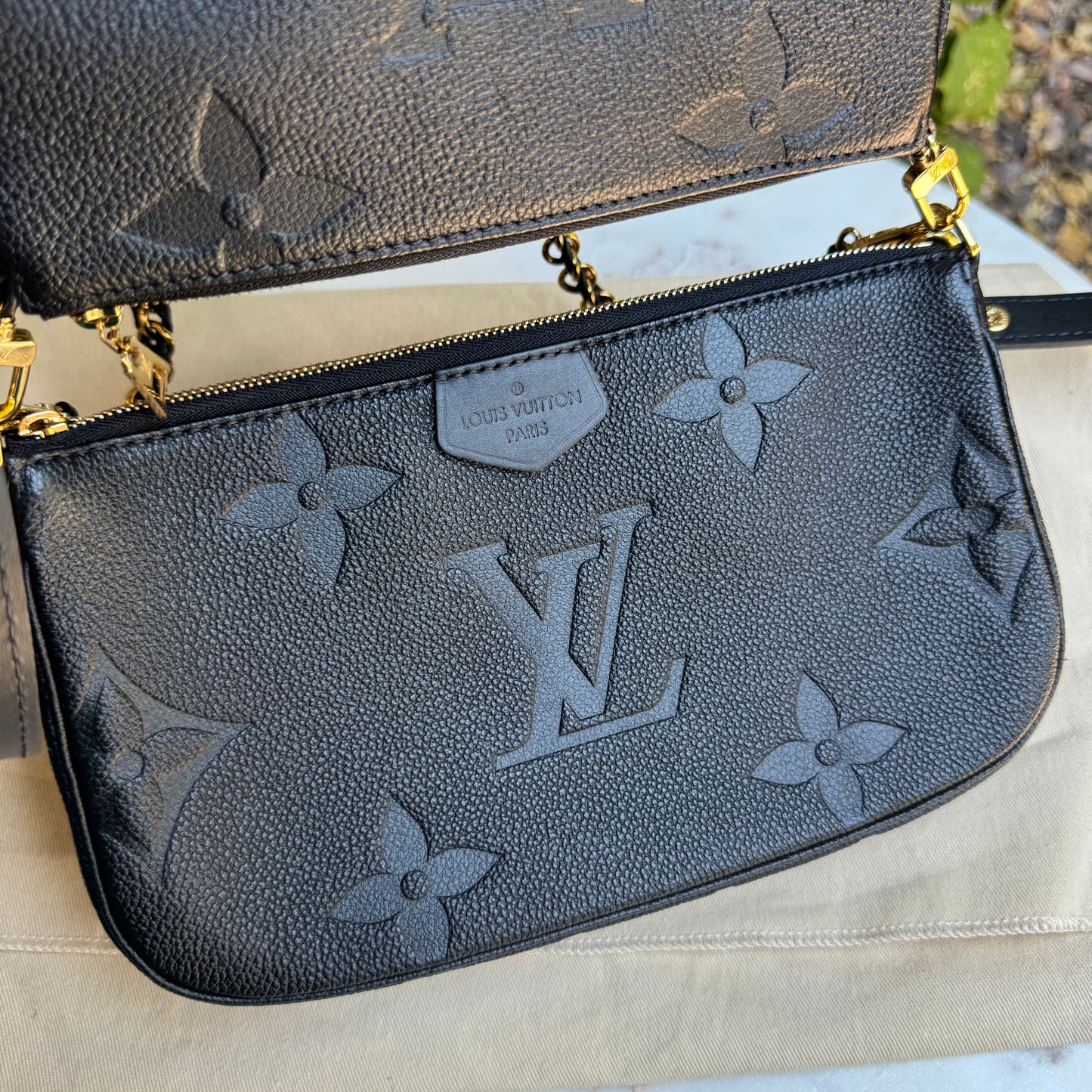 Louis Vuitton Multi Pochette Empreinte Crossbody