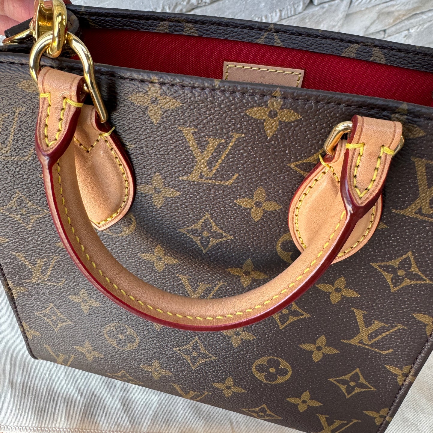 Louis Vuitton Monogram Sac Plat BB