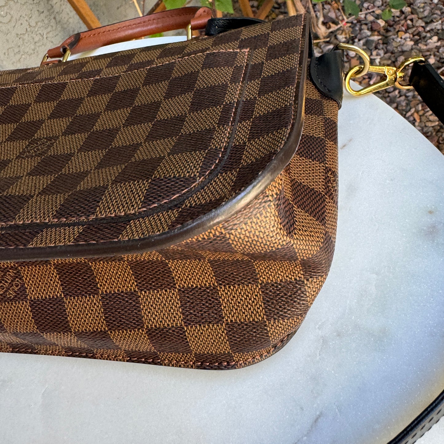 Louis Vuitton Damier Ebene Beaumarchais Crossbody
