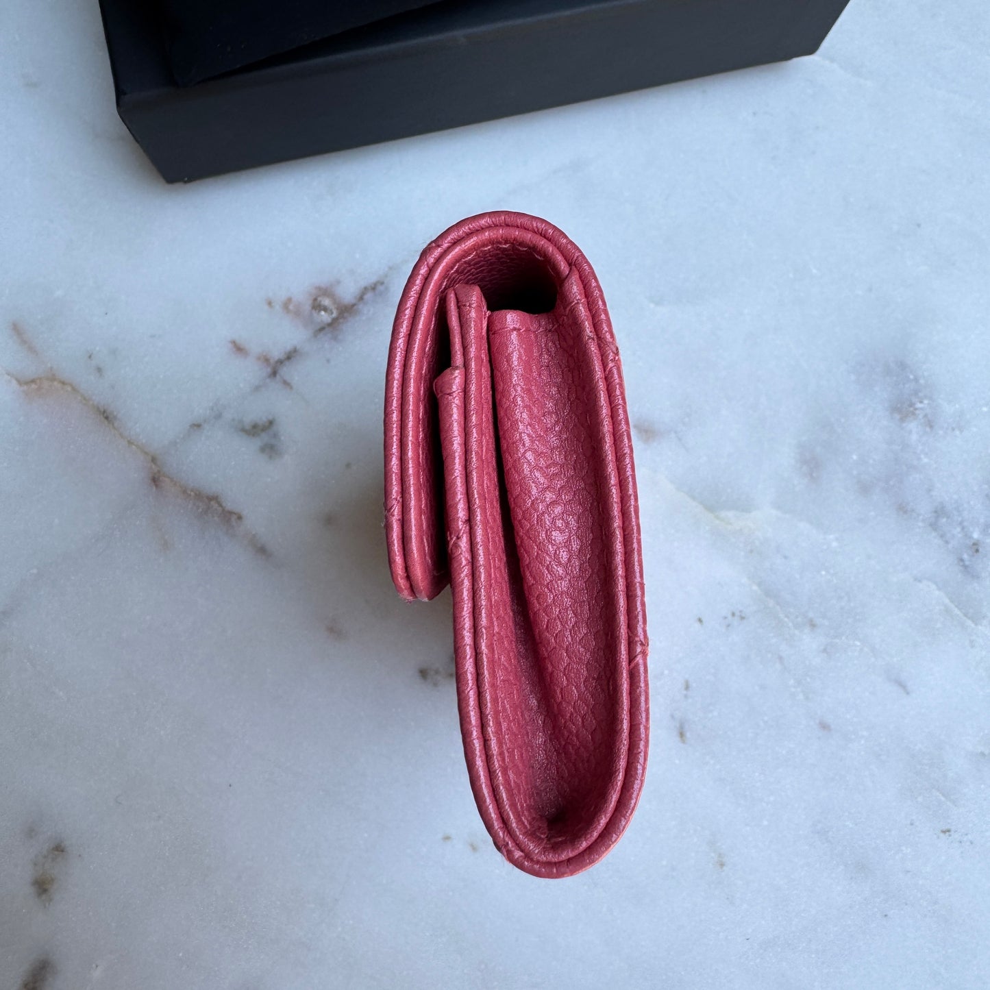 Chanel Caviar Classic Flap Card Holder Wallet