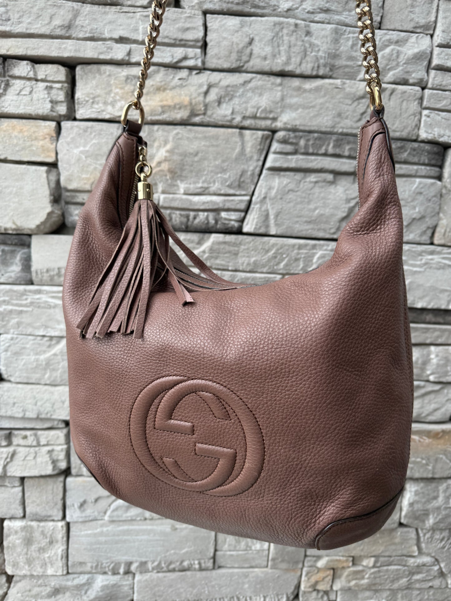 Gucci Medium Soho Chain Hobo