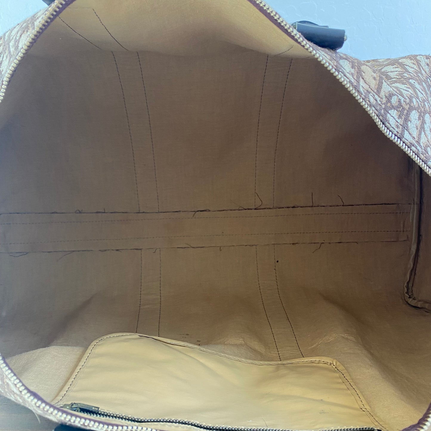 Christian Dior Vintage Monogram Canvas Keepall