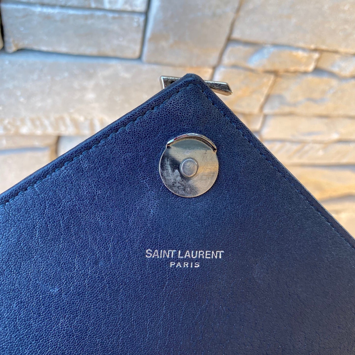 Saint Laurent Large Monogram Matelasse College Bag