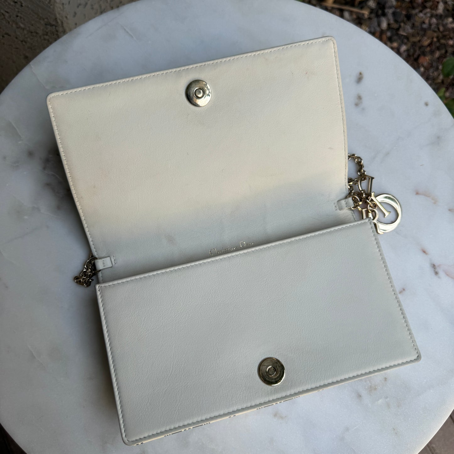 Christian Dior Toile De Jouy Chain Crossbody