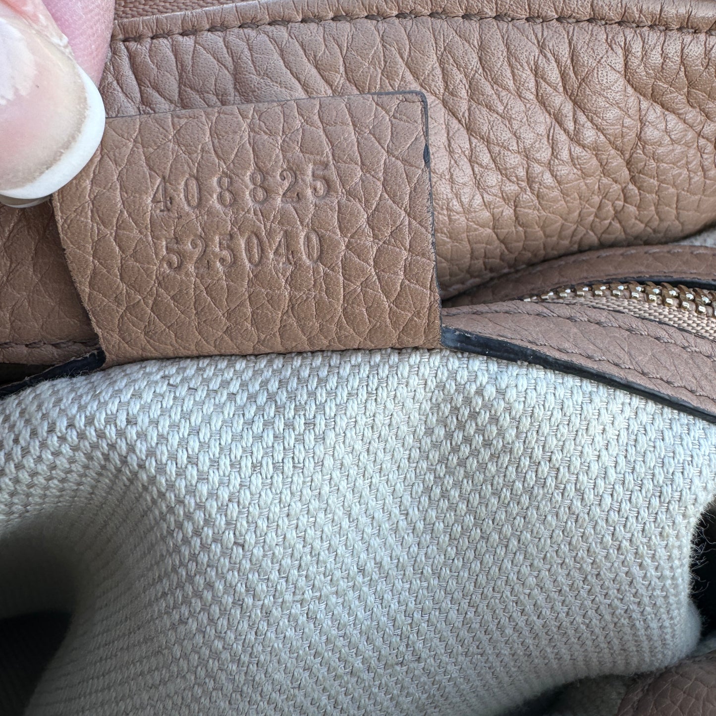 Gucci Leather Large Soho Hobo