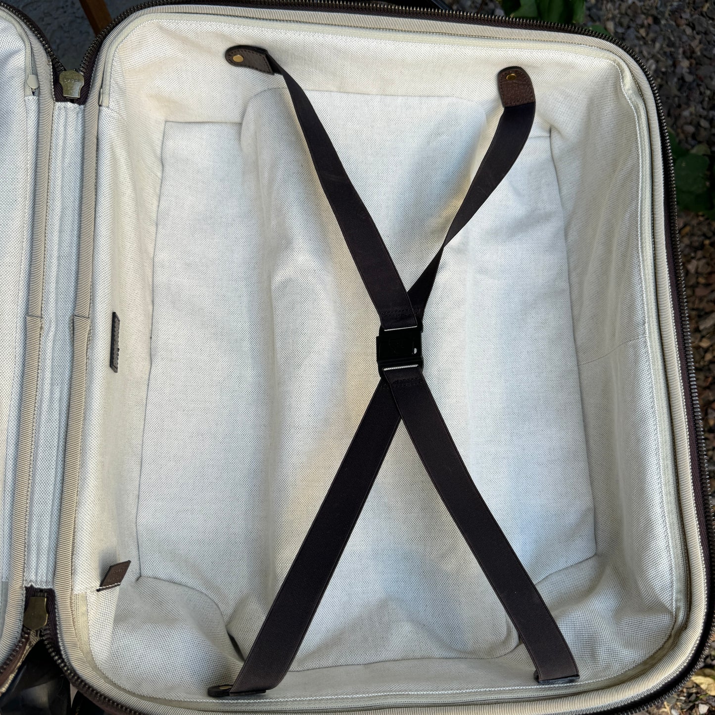 Gucci Savoy Small Monogram Trolley Suitcase