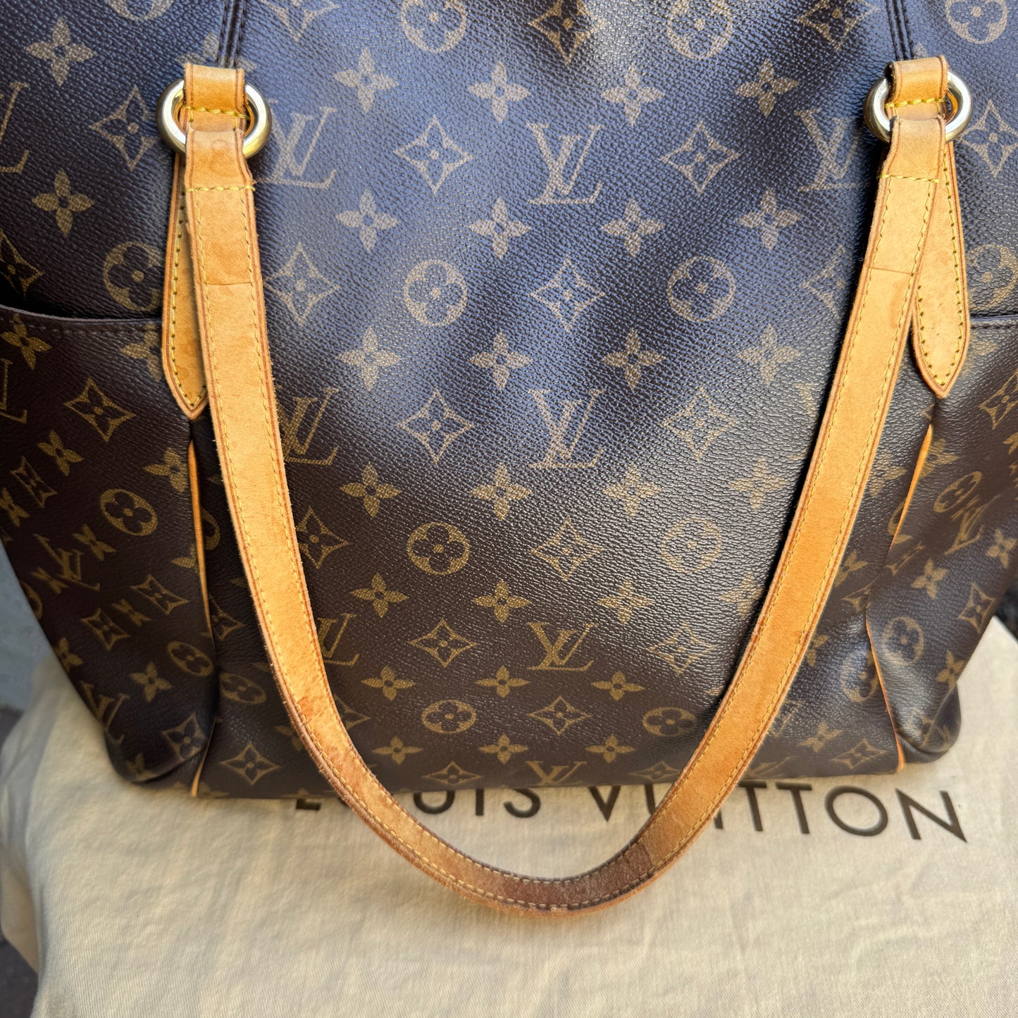 Louis Vuitton Monogram Totally GM Shoulder Bag