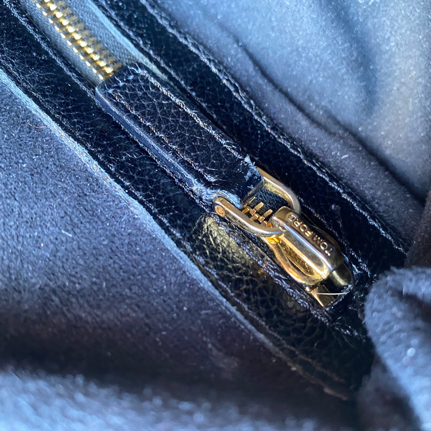 Tom Ford Pebbled Leather Jennifer Crossbody