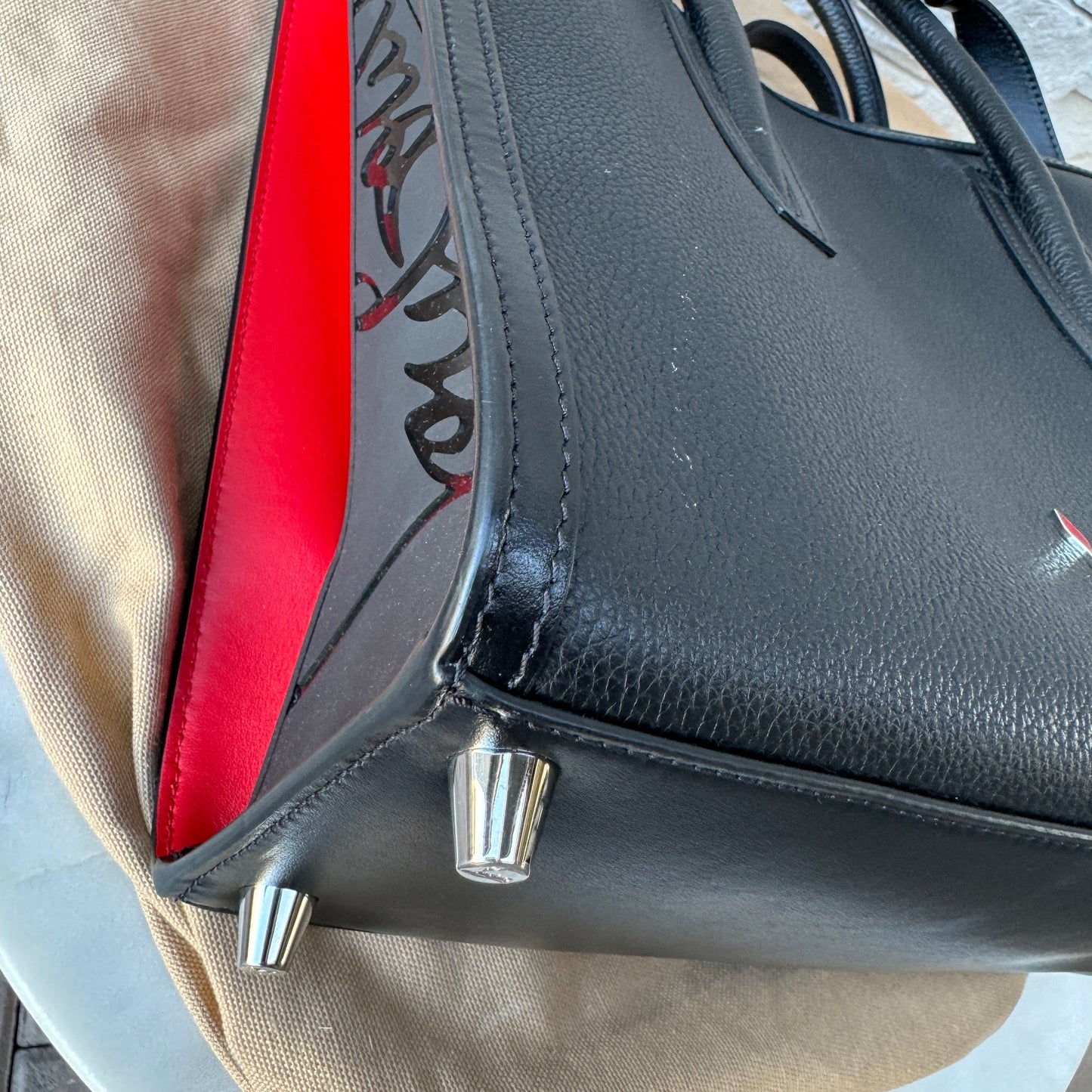 Christian Louboutin Medium Paloma Leather Tote