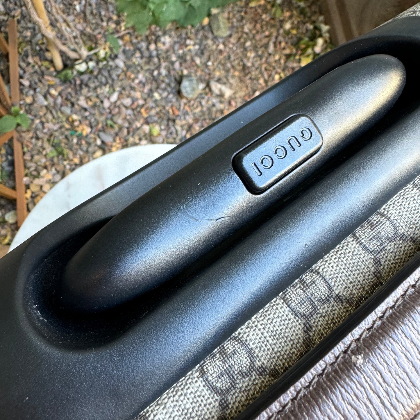 Gucci Savoy Small Monogram Trolley Suitcase