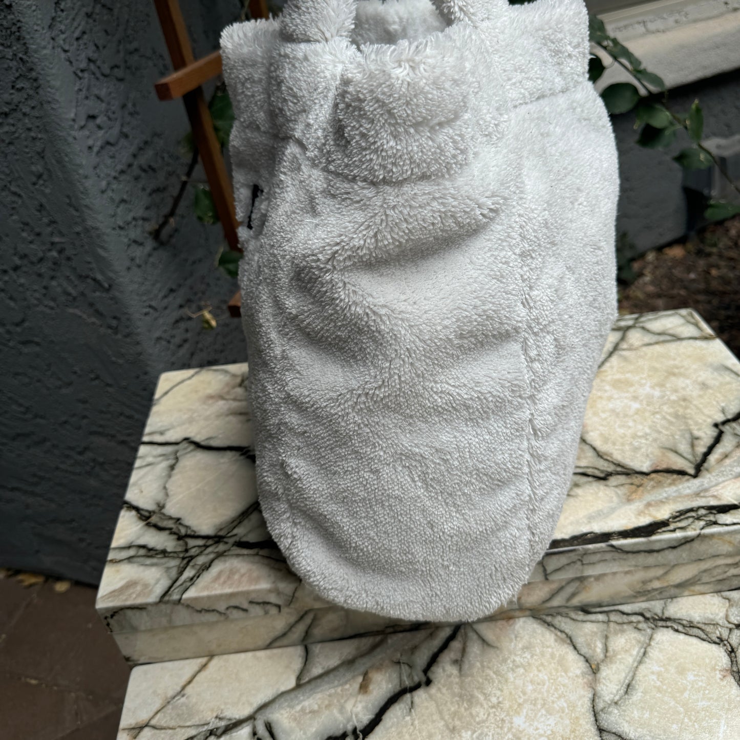 Prada Logo Terry Cloth Tote