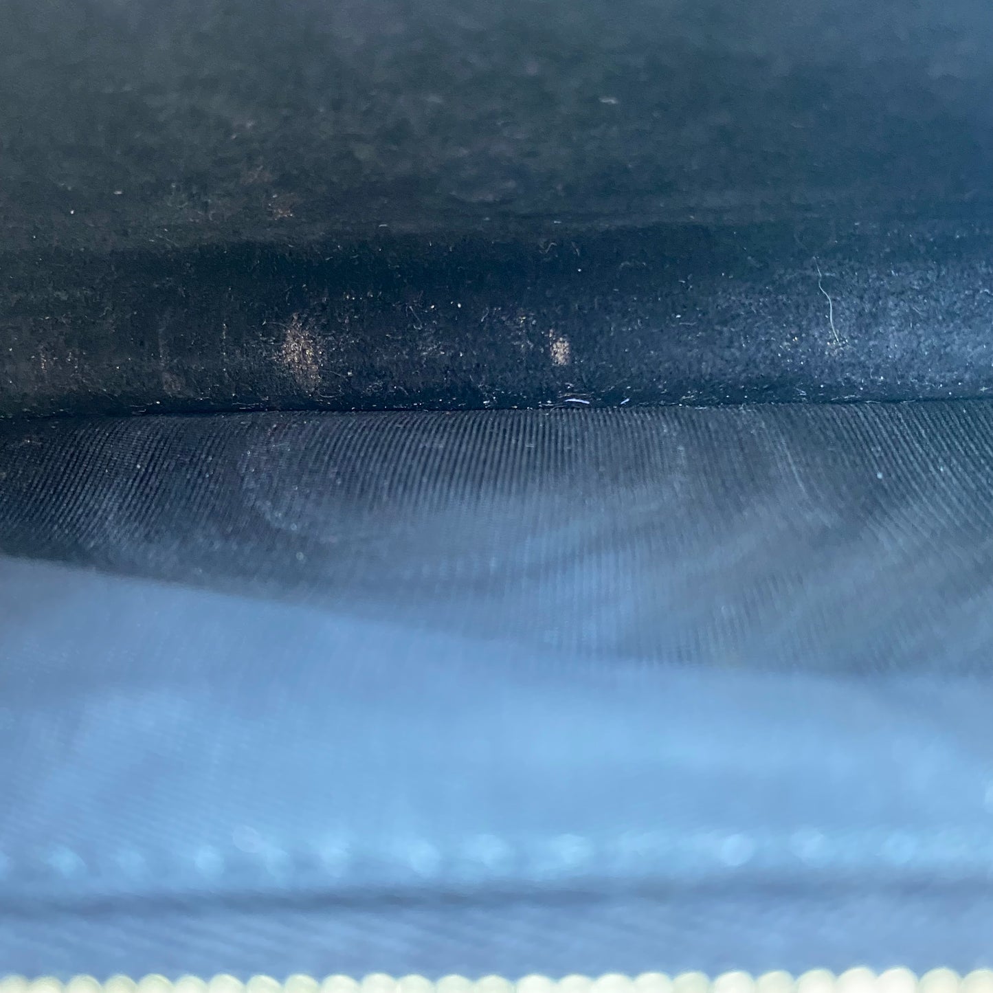 Gucci Full Flap Wallet on Chain GG Embossed Leather Crossbody