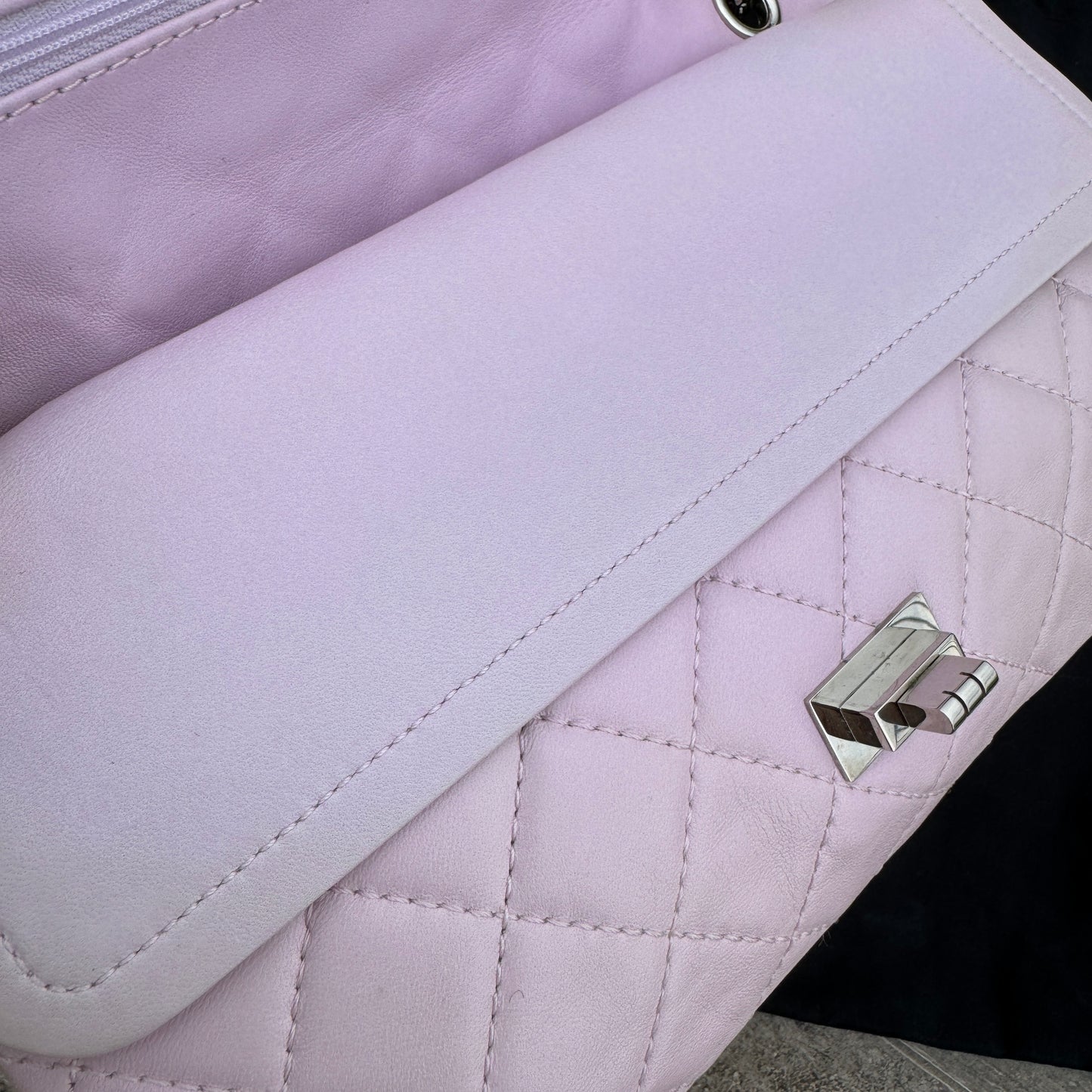 Chanel Reissue 226 Double Flap Calfskin Shoulder Bag
