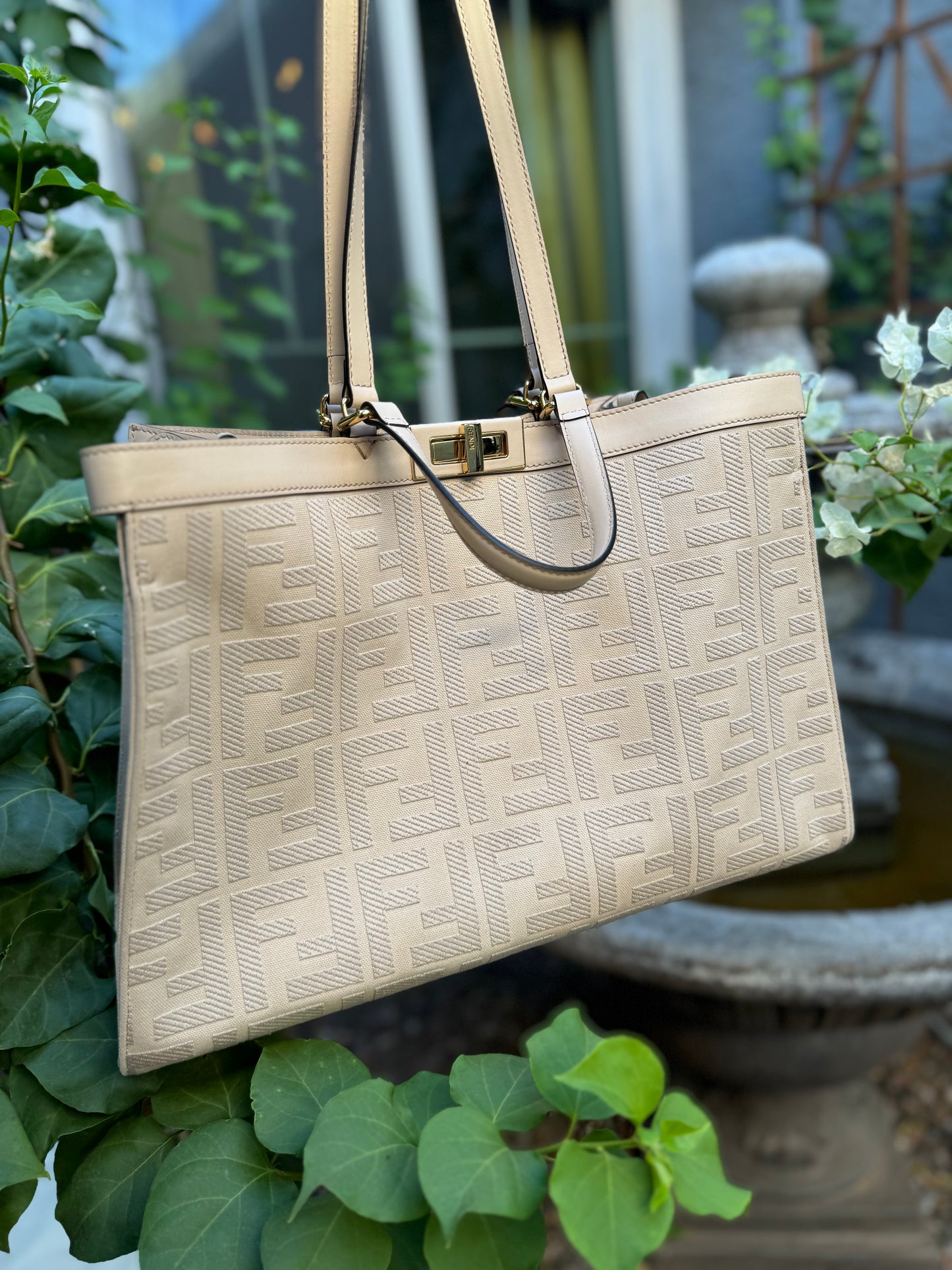 Fendi Zucca Peekaboo X-Tote