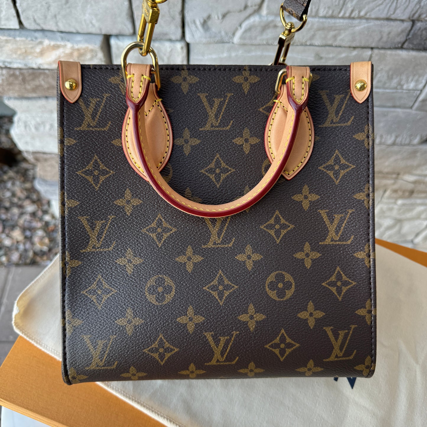 Louis Vuitton Monogram Sac Plat BB