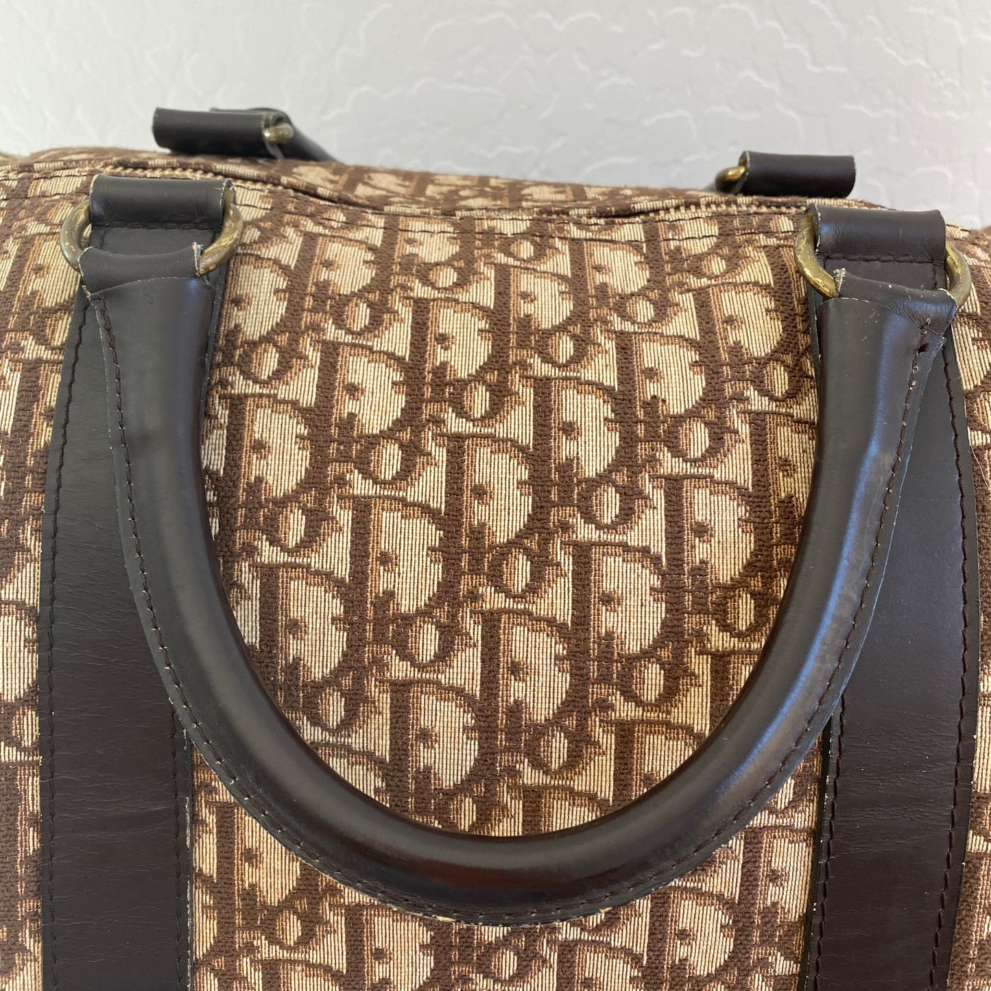 Christian Dior Vintage Monogram Canvas Keepall