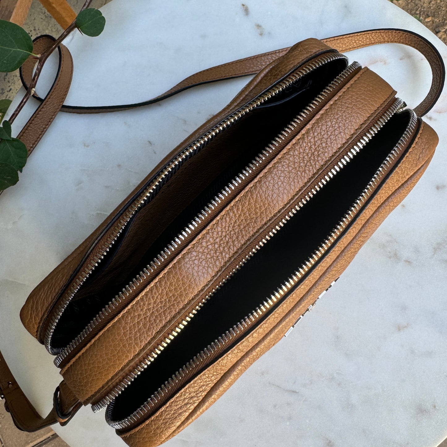 Prada Double Zip Camera Crossbody