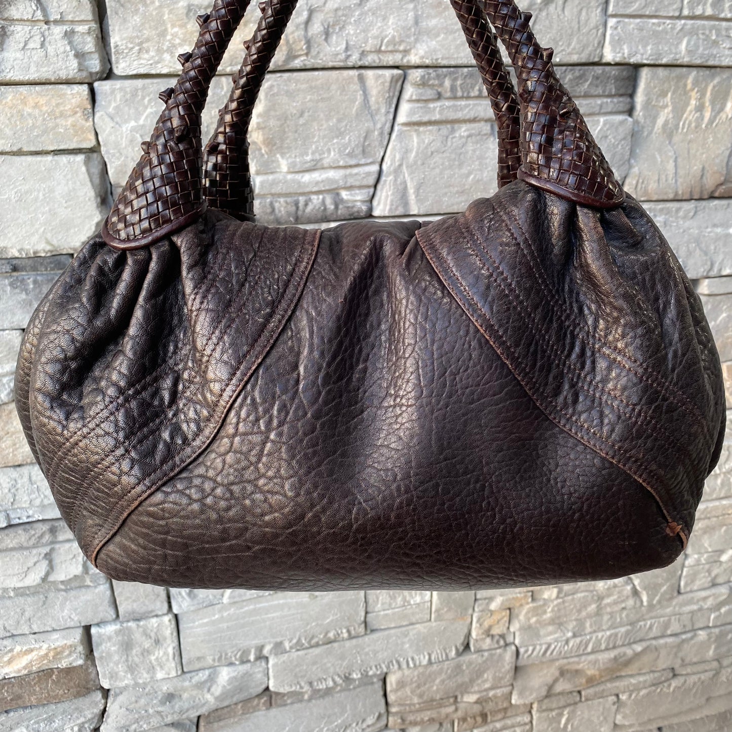 Fendi Leather Spy Bag