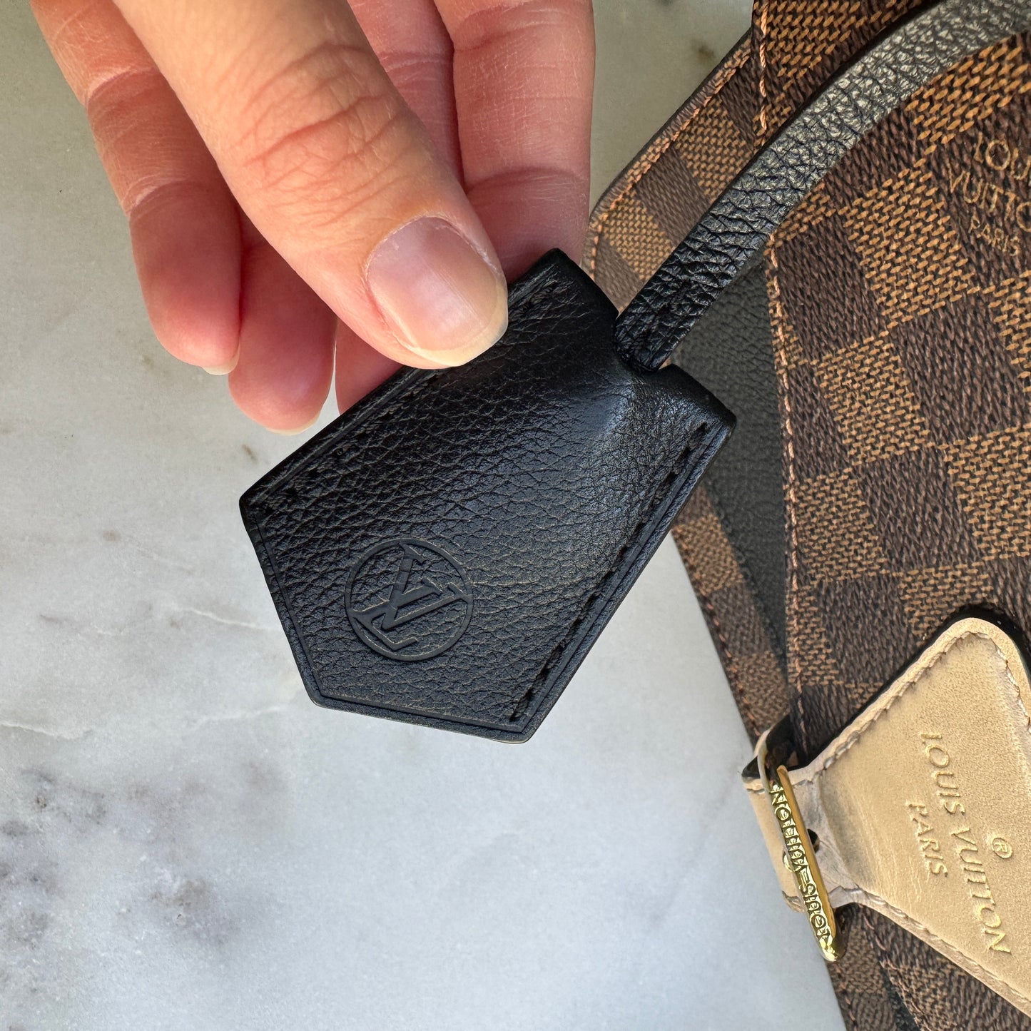 Louis Vuitton Damier Ebene Beaumarchais Crossbody