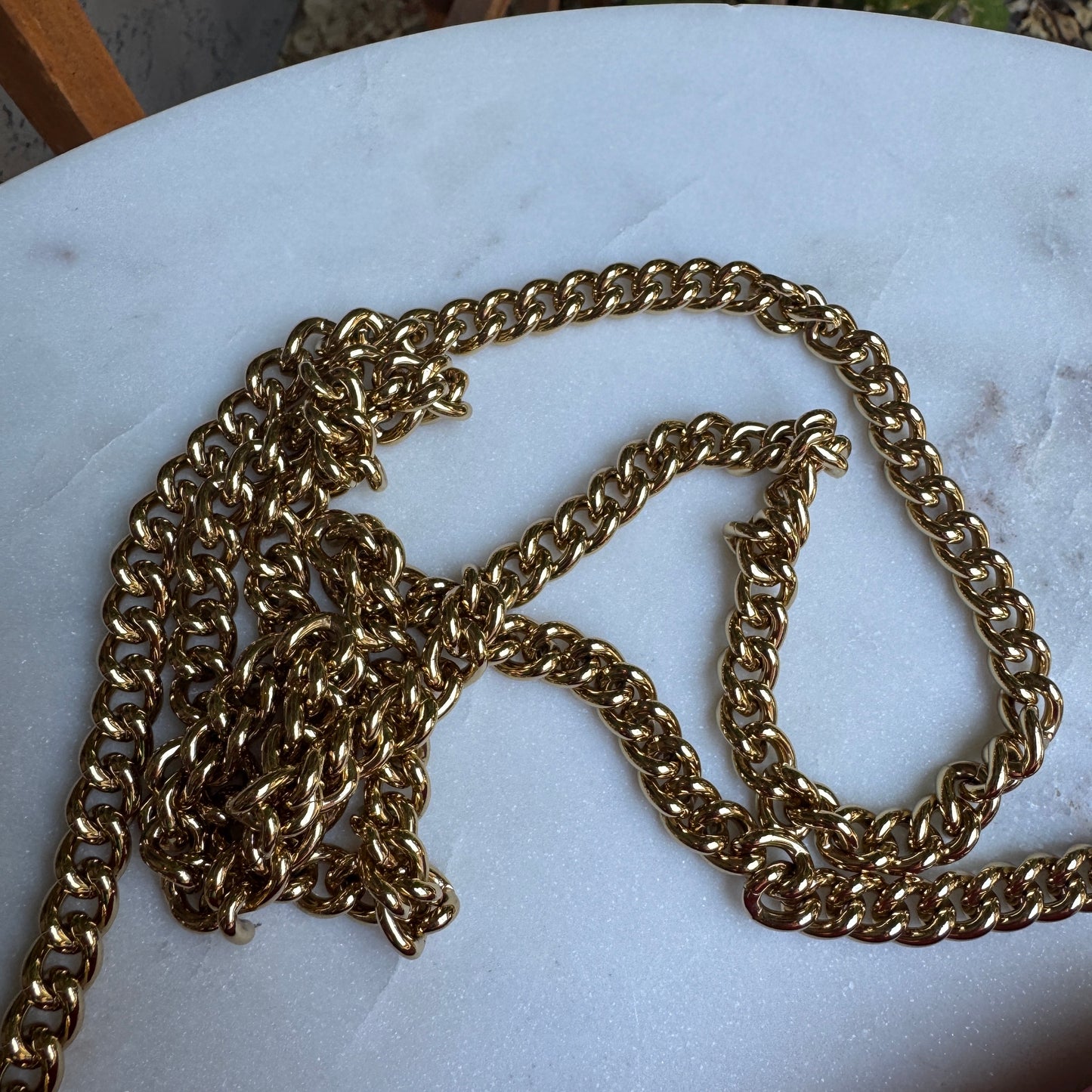 Gucci GG Matelassé Chain Wallet WOC Crossbody