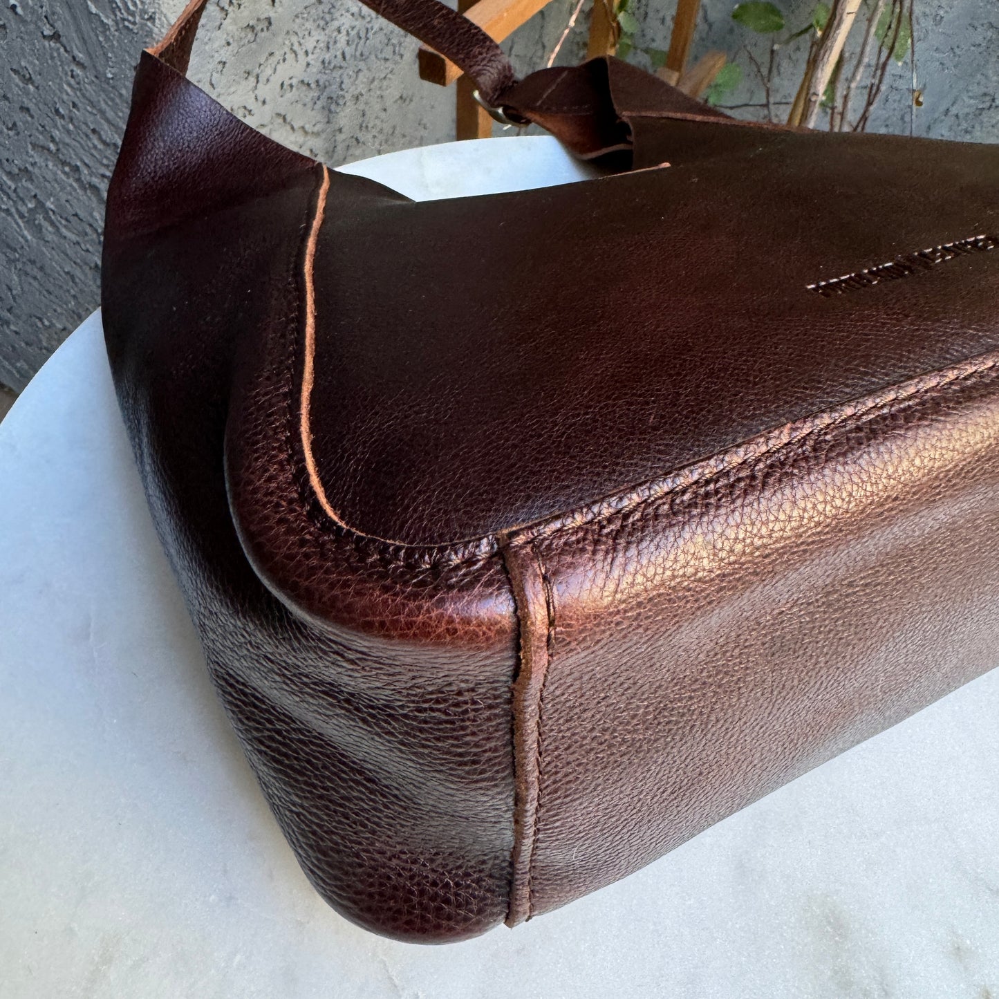 Portland Leather Flora Shoulder Bag