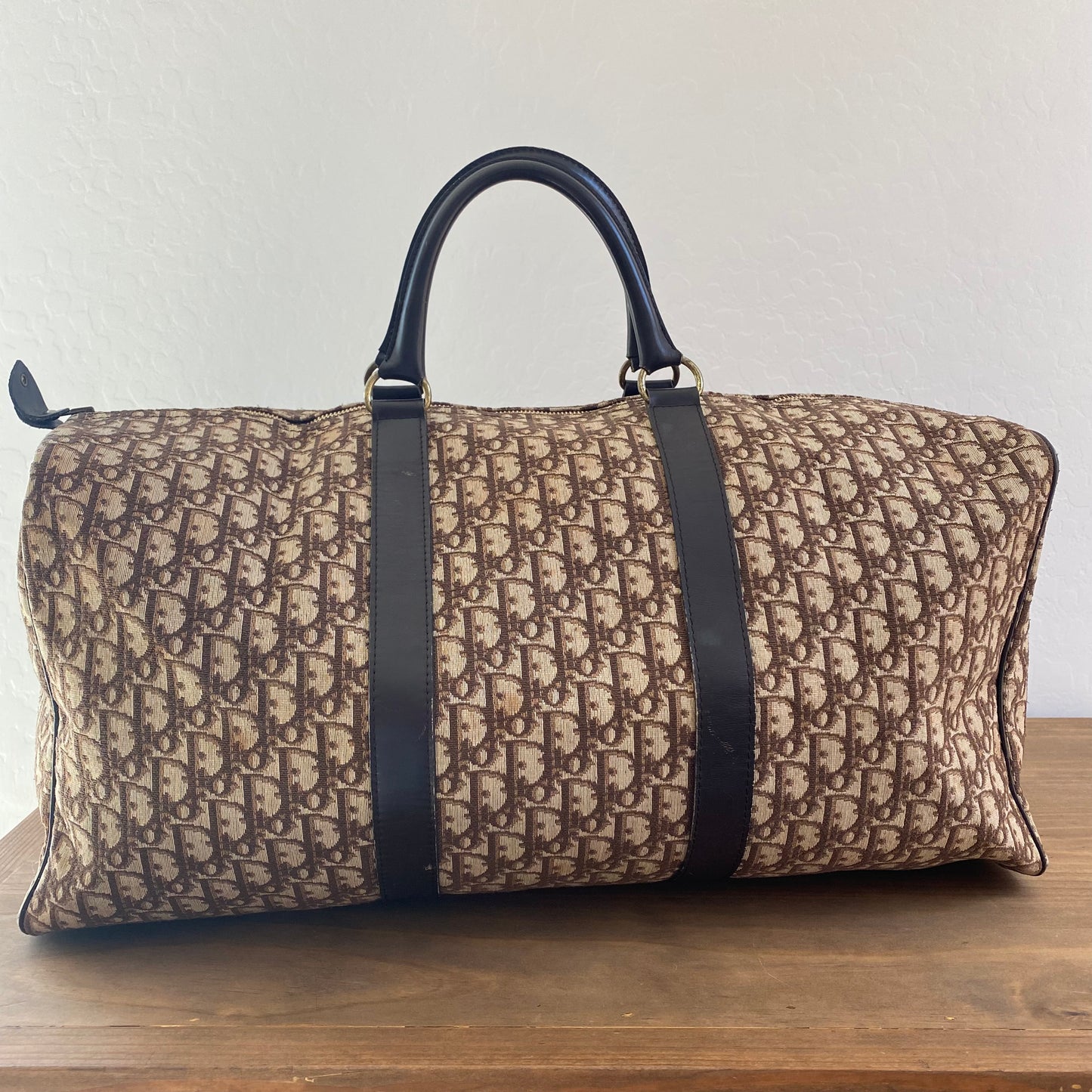Christian Dior Vintage Monogram Canvas Keepall