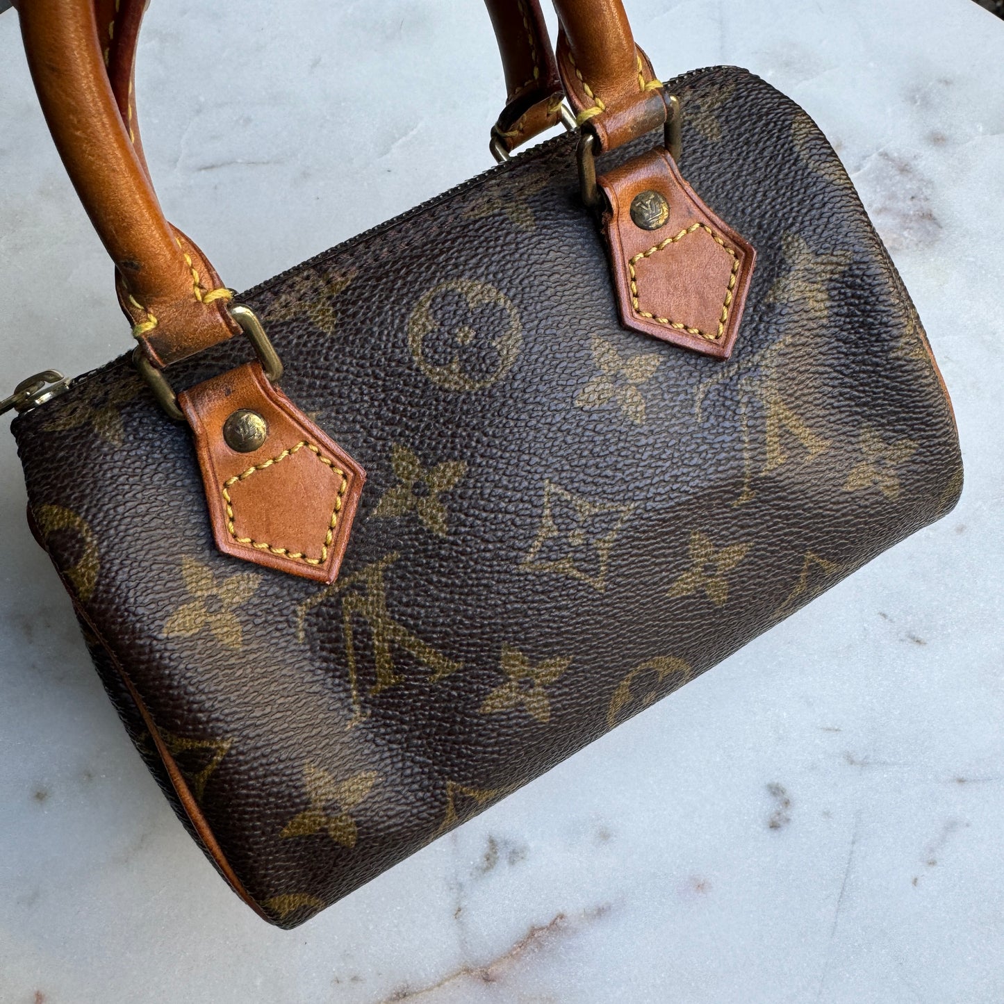 Louis Vuitton Vintage Monogram Mini HL Speedy