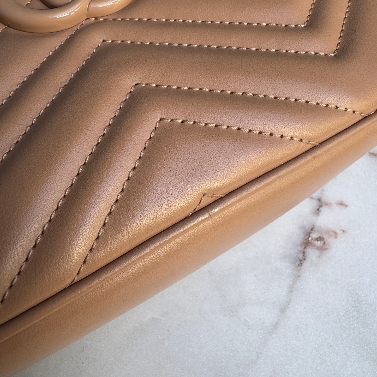 Gucci GG Small Matelassé Marmont Crossbody