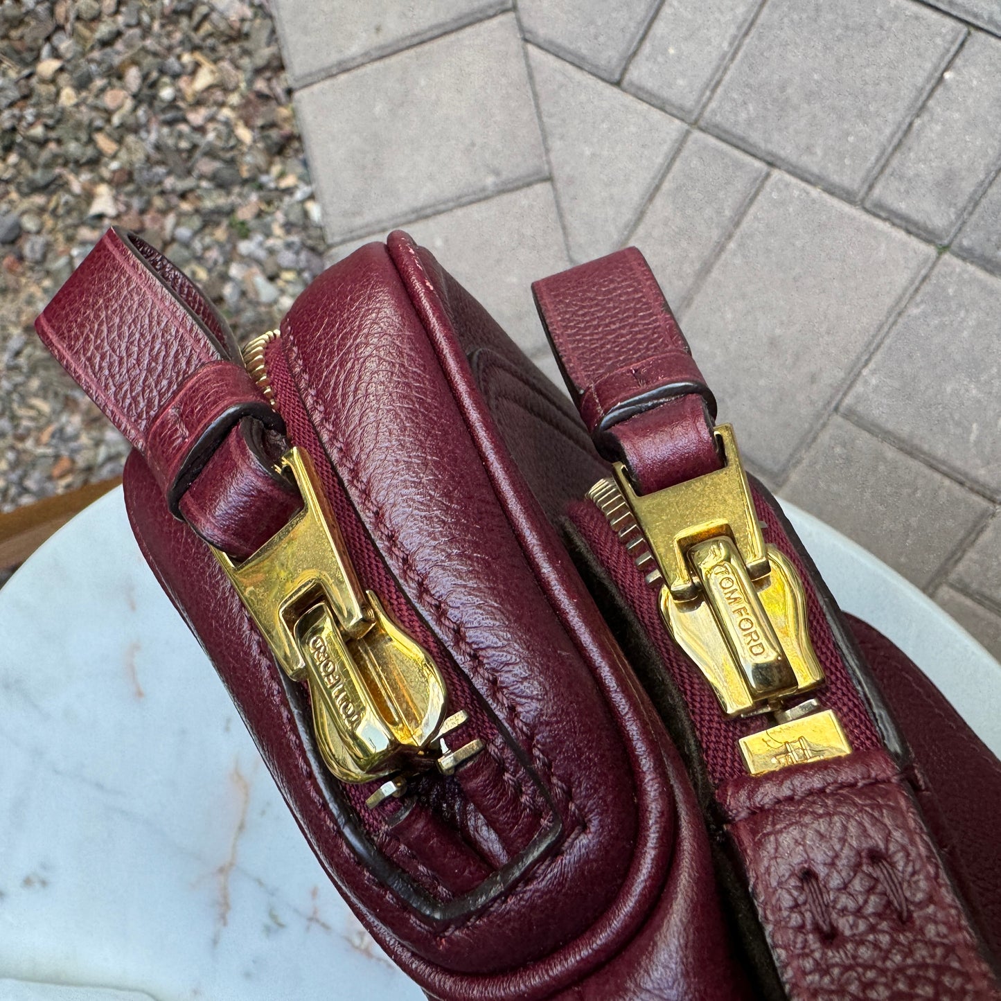 Tom Ford Small Jennifer Leather Crossbody