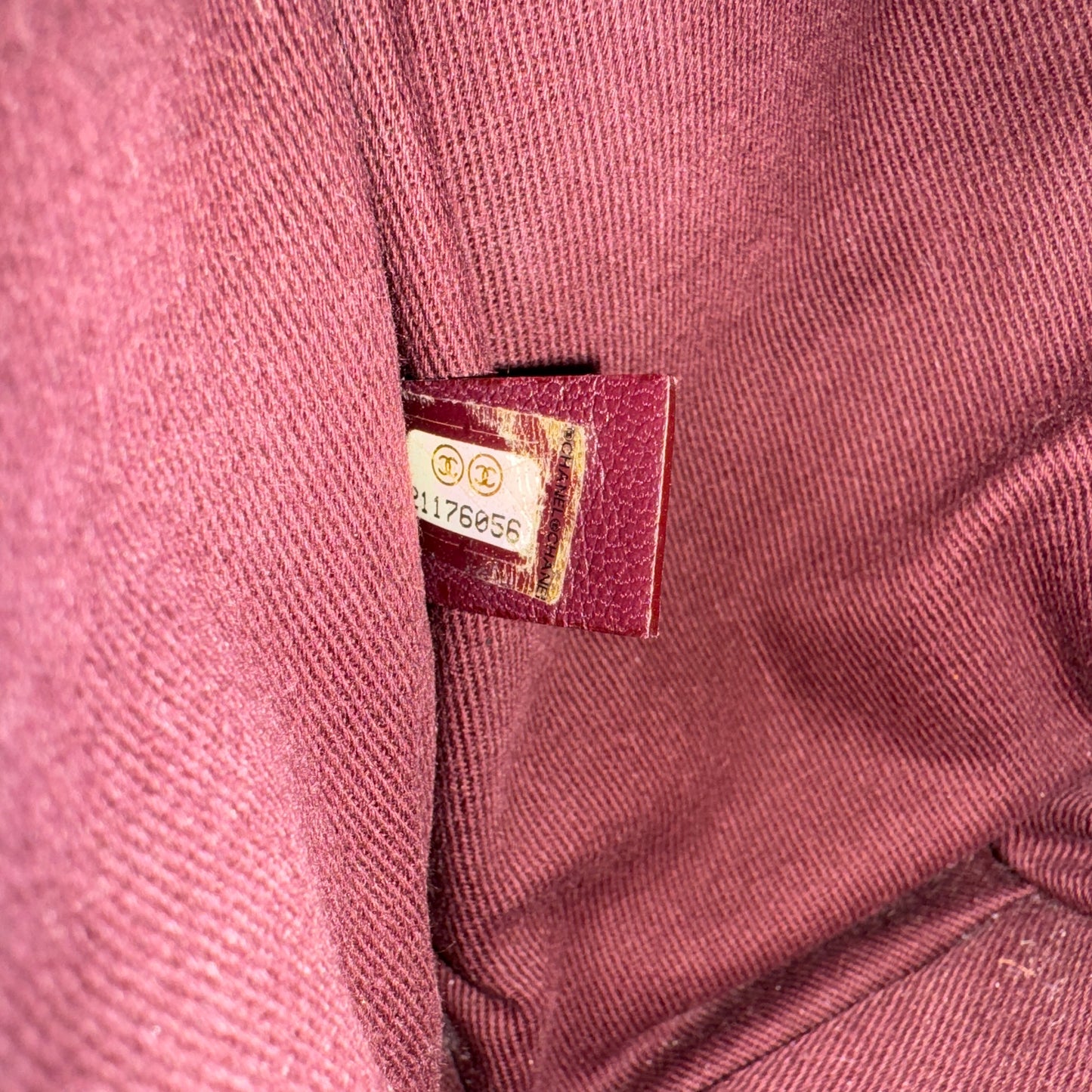 Chanel Diamond Quilted Caviar Leather Large Accordion Shopper Tote