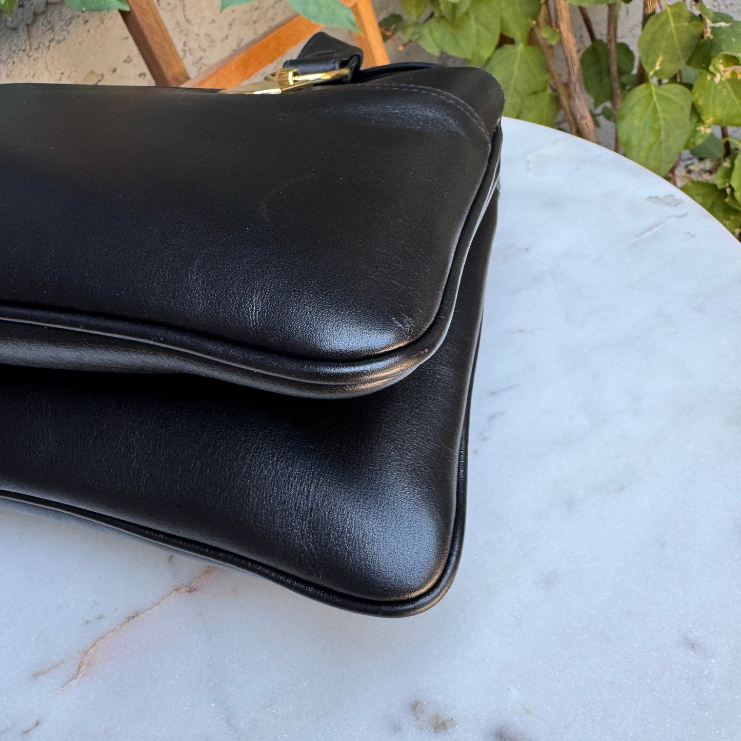 Gucci Arli Leather GG Shoulder Bag