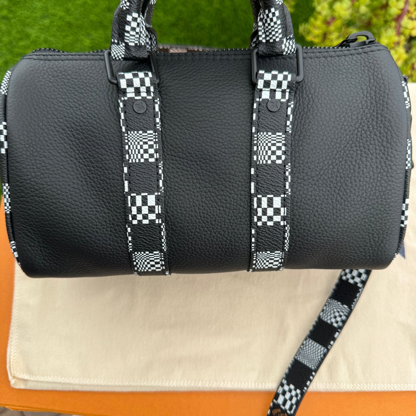 Louis Vuitton City Keepall XS Damier Distorted Boston