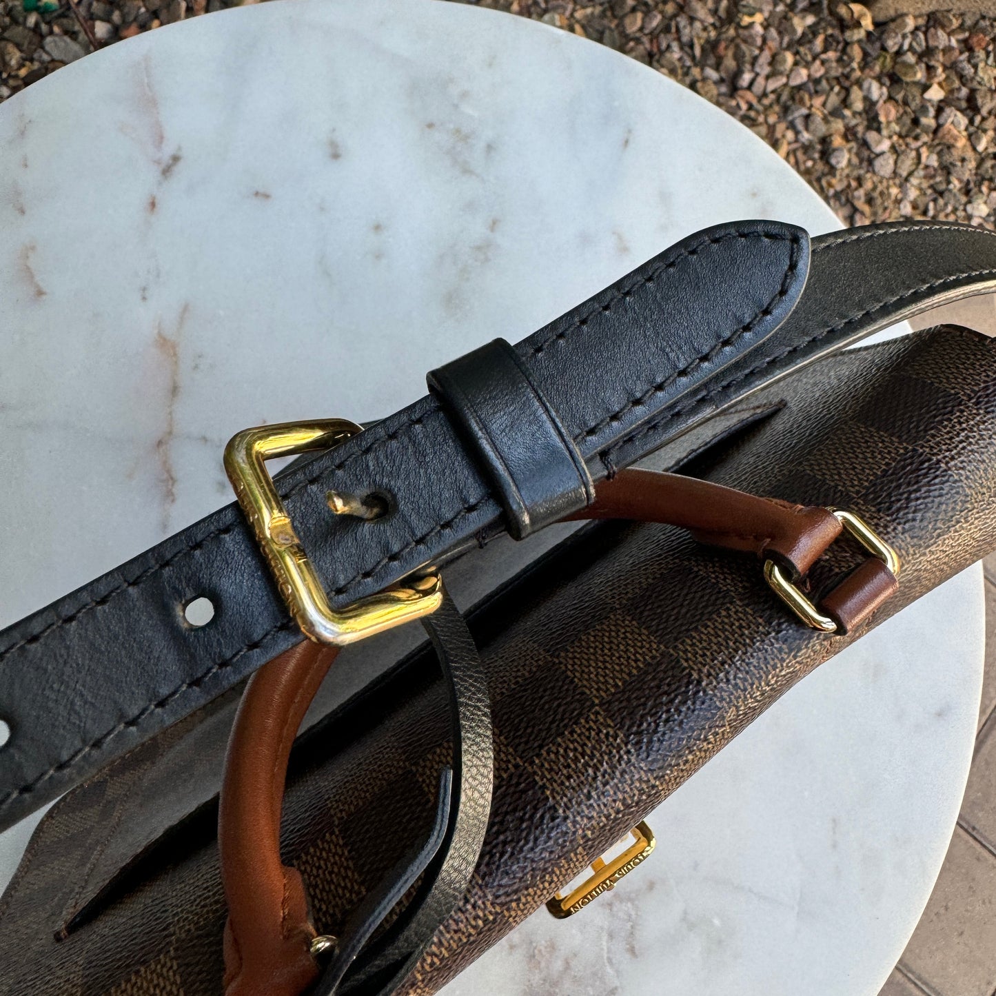 Louis Vuitton Damier Ebene Beaumarchais Crossbody