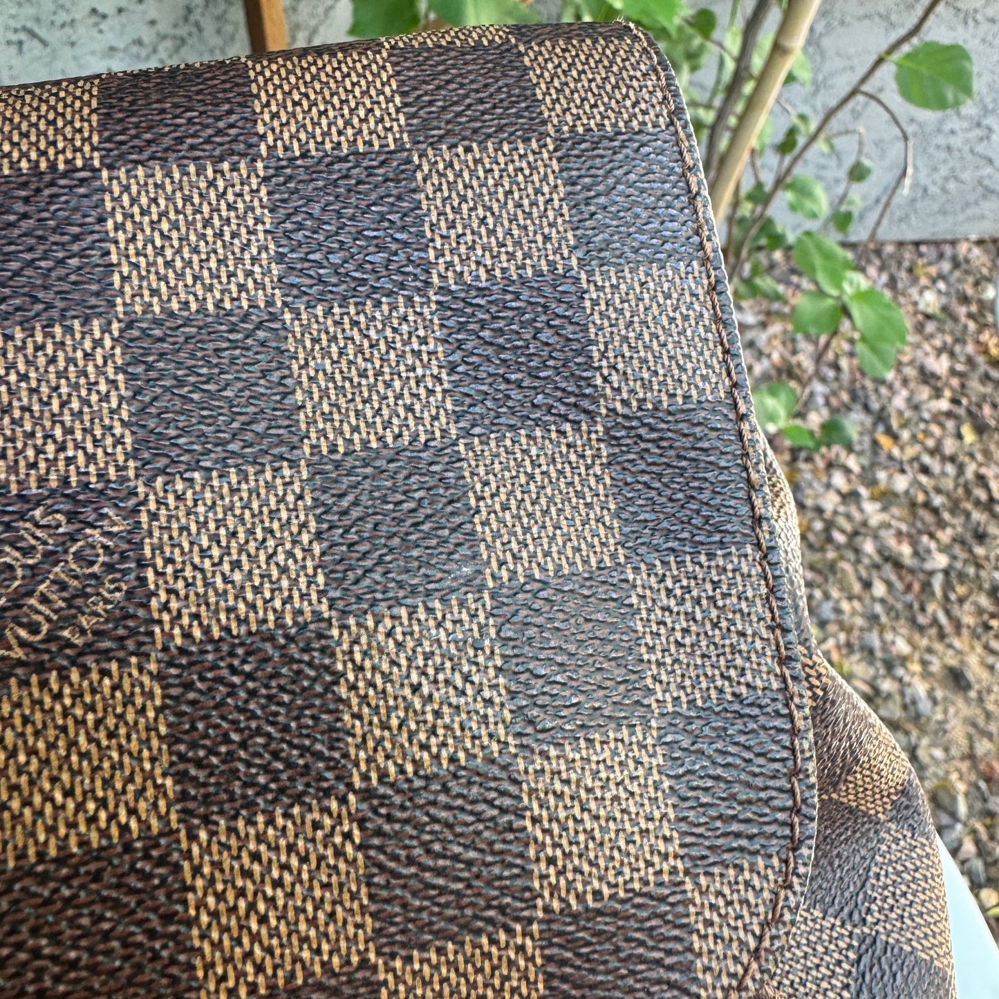 Louis Vuitton Vintage Damier Ebene Montsouris Backpack