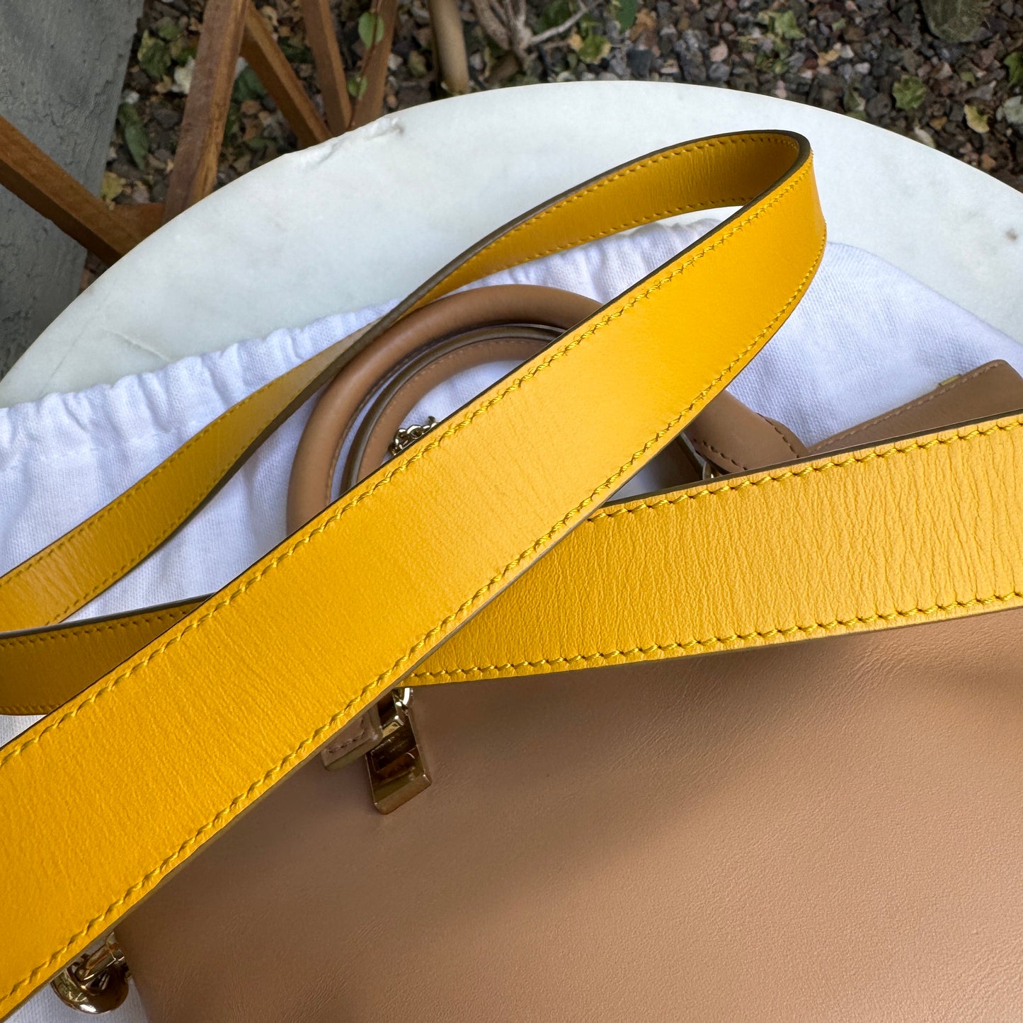 Chloé Mini Baylee Leather Tote