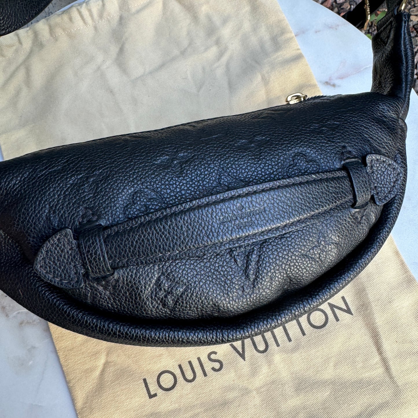 Louis Vuitton Monogram Empreinte Leather Bumbag