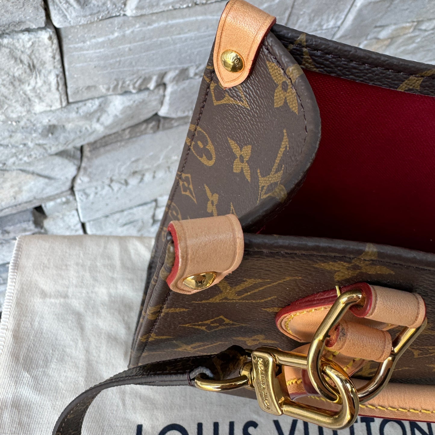 Louis Vuitton Monogram Sac Plat BB