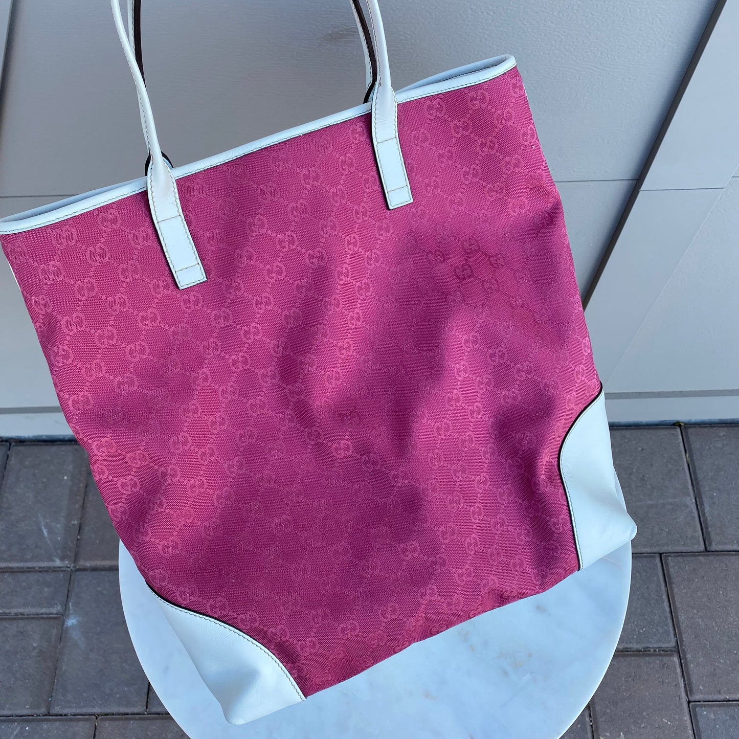 Gucci Hologram GG Vintage Tote