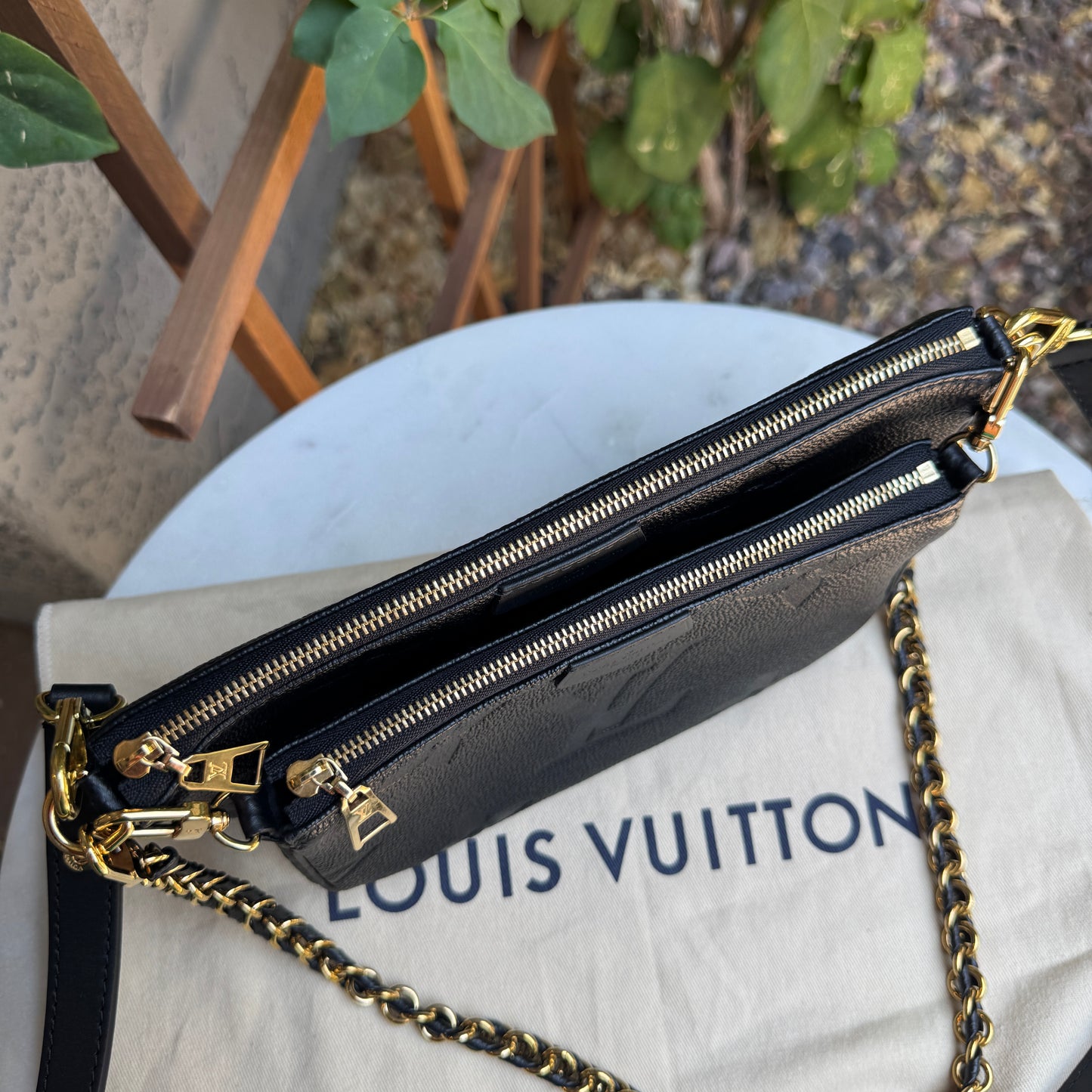 Louis Vuitton Multi Pochette Empreinte Crossbody