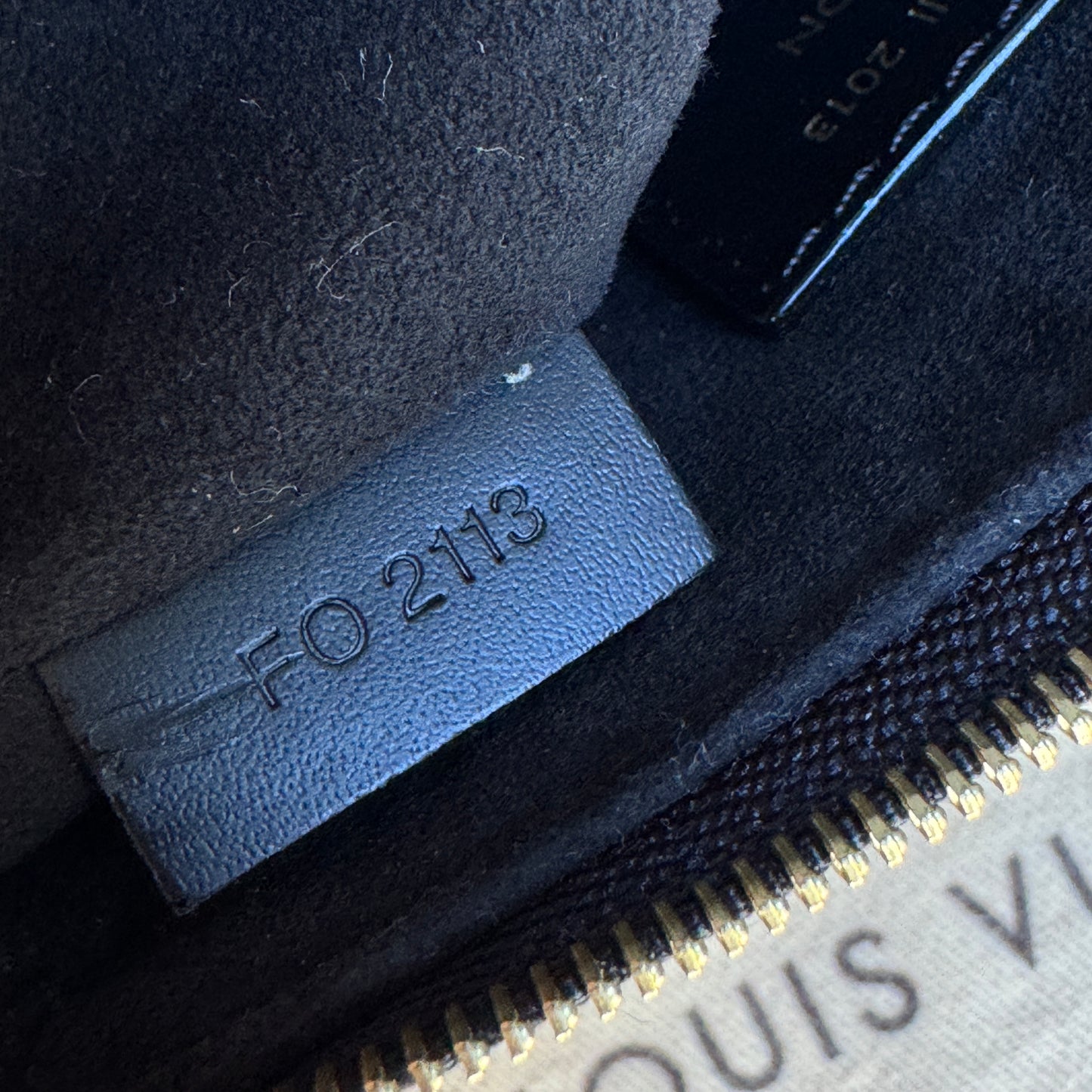 Louis Vuitton Damier Ebene Paillettes Mini Pochette Accessoires