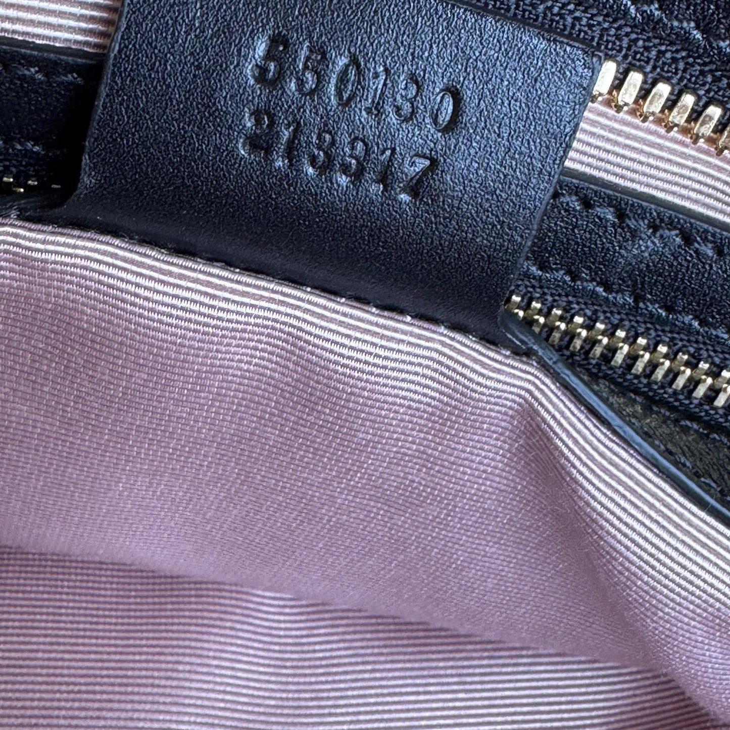 Gucci Arli Leather GG Shoulder Bag