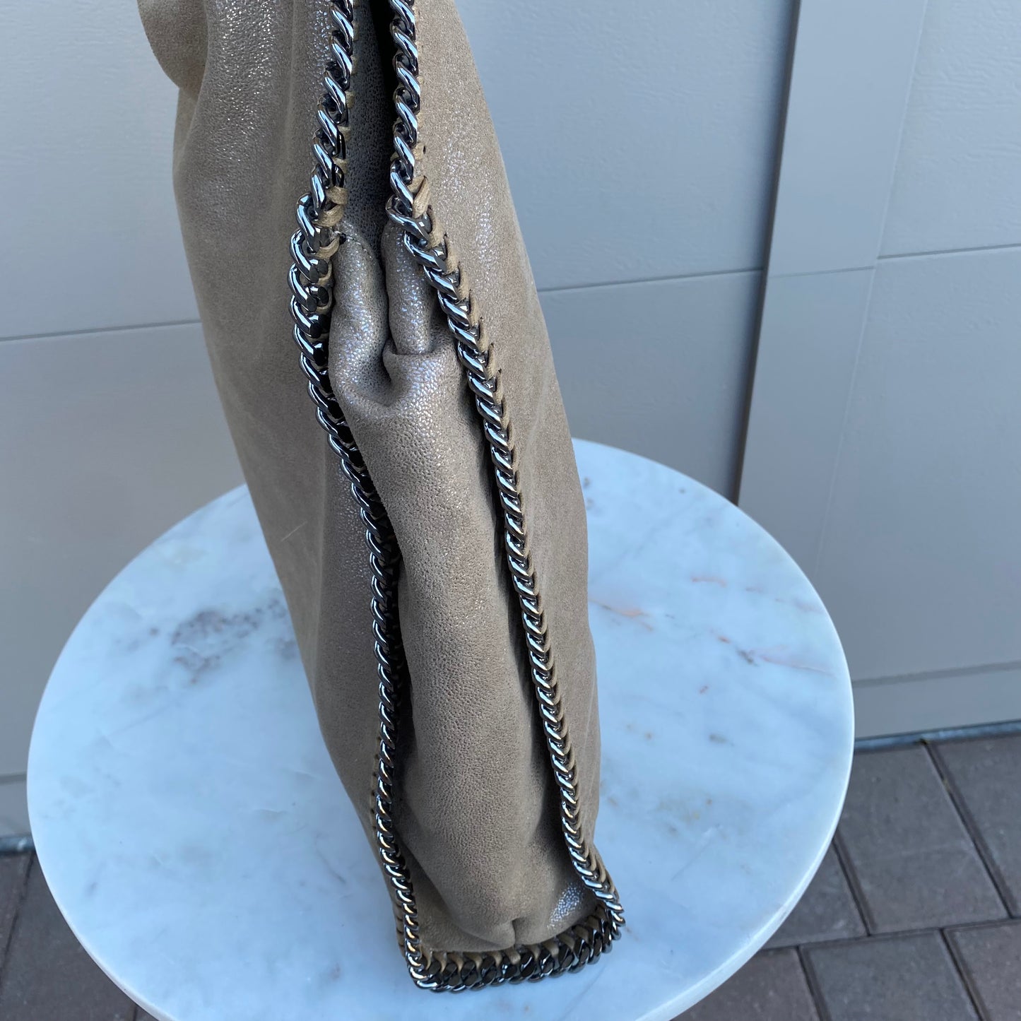 Stella McCartney Shaggy Deer Large Falabella with Pouch