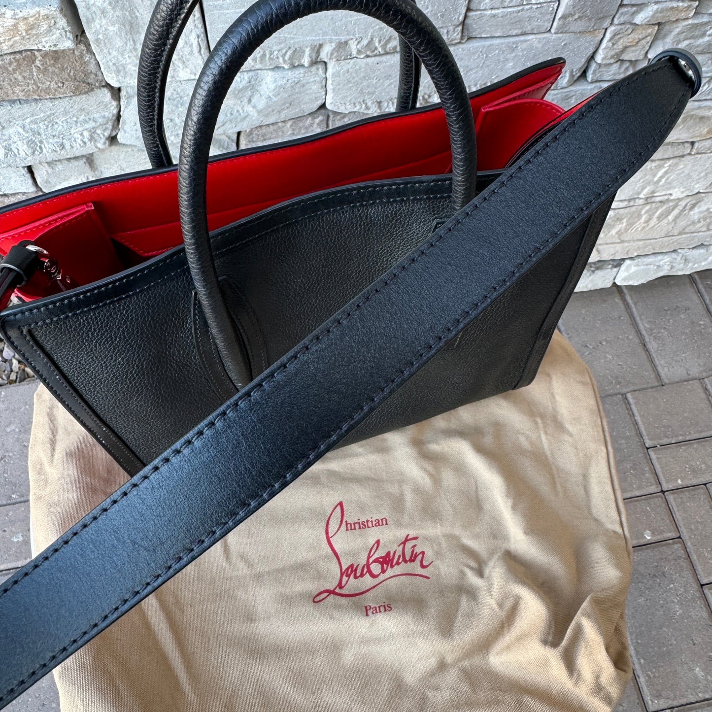 Christian Louboutin Medium Paloma Leather Tote