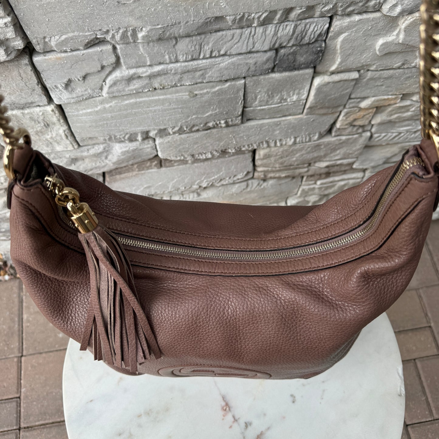 Gucci Medium Soho Chain Hobo